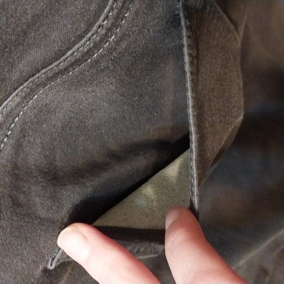 Maurices Grey Jeggings Size L - Picture 7 of 9